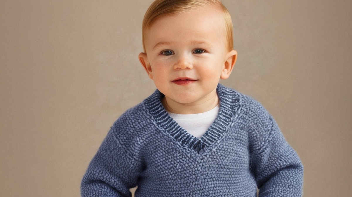 Toddler Boy Sweater Knitting Pattern